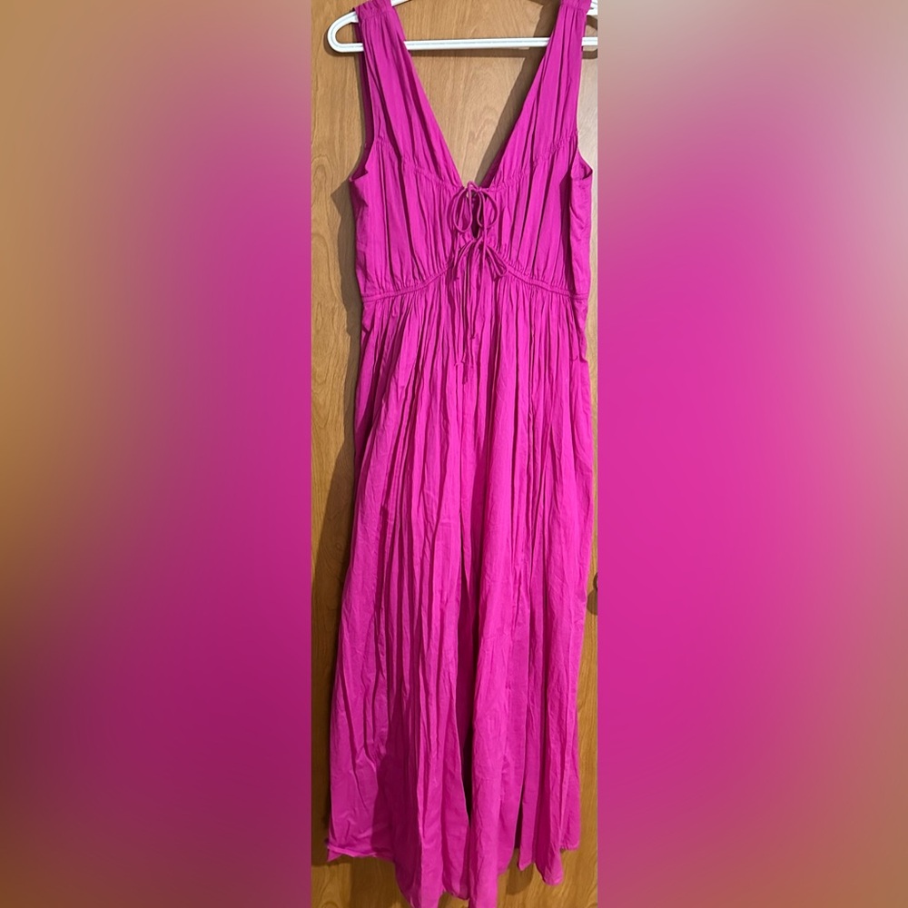 Abercrombie & Fitch Tank Tie Front Dress